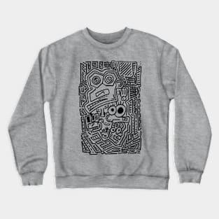 Faces Crewneck Sweatshirt